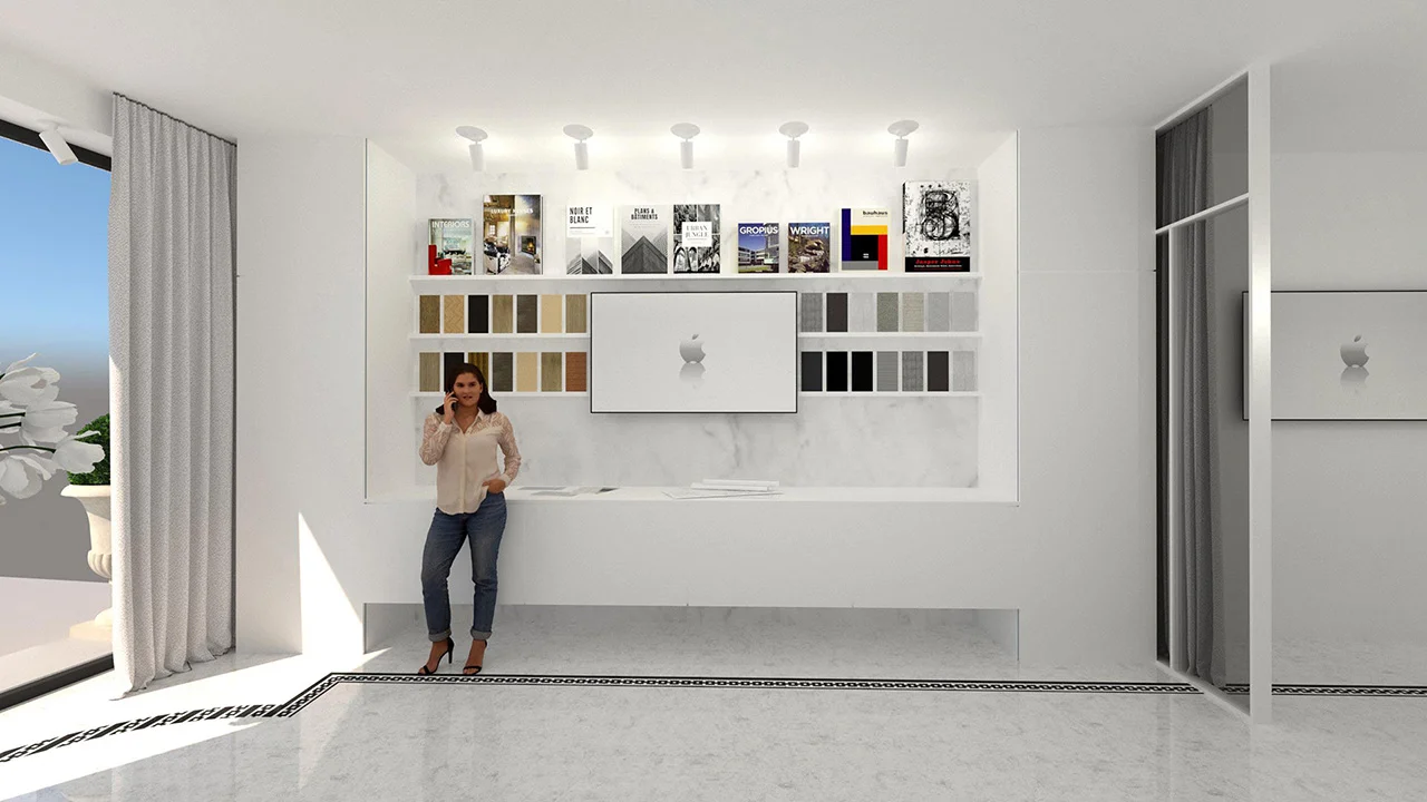 OZLA - Projet d'architecture d'intérieur, décoration et suivi de chantier pour l'agence OZLA à Issoire par Stéphanie Auzat, architecte d'intérieur, décoratrice et gestion des achats de mobilier et installation à Issoire proche Clermont-Ferrand