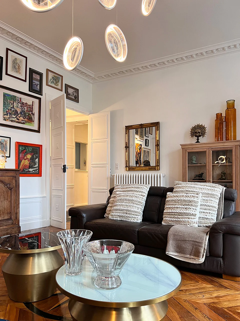 OZLA - Projet d'architecture d'intérieur, décoration d'un appartement haussmannien à Issoire par Stéphanie Auzat, architecte d'intérieur, décoratrice et gestion des achats de mobilier et installation à Issoire proche Clermont-Ferrand
