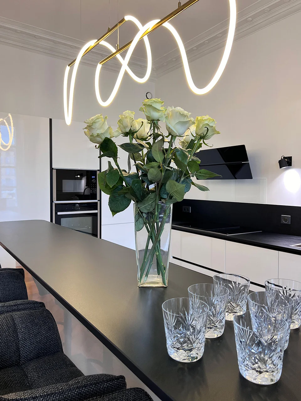 OZLA - Projet d'architecture d'intérieur, décoration d'un appartement haussmannien à Issoire par Stéphanie Auzat, architecte d'intérieur, décoratrice et gestion des achats de mobilier et installation à Issoire proche Clermont-Ferrand