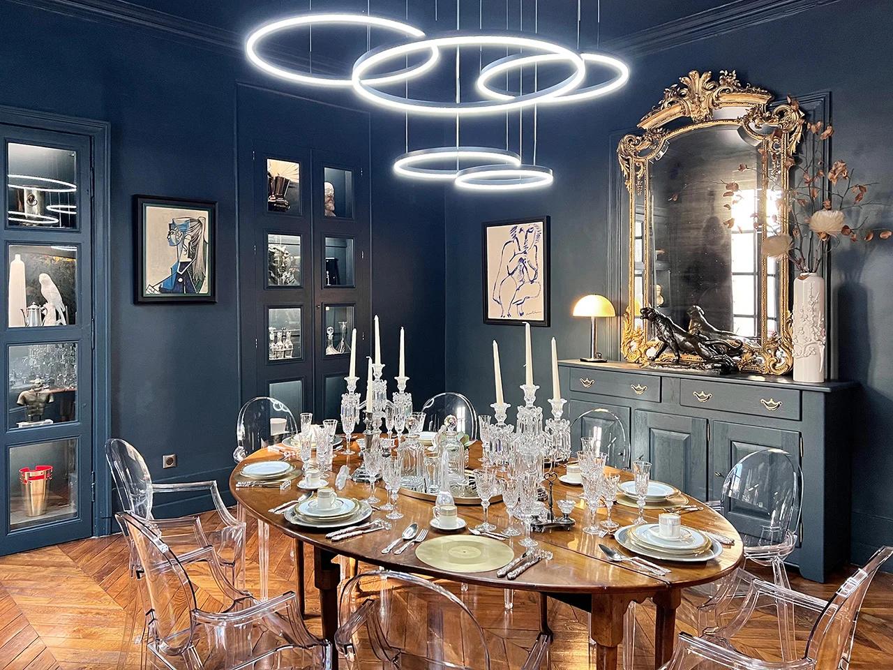 OZLA - Projet d'architecture d'intérieur, décoration d'un appartement haussmannien à Issoire par Stéphanie Auzat, architecte d'intérieur, décoratrice et gestion des achats de mobilier et installation à Issoire proche Clermont-Ferrand