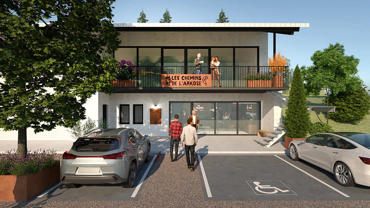 OZLA - Projet d'architecture d'intérieur, décoration et suivi de chantier pour le Caveau à vins à Montpeyroux par Stéphanie Auzat, architecte d'intérieur, décoratrice et gestion des achats de mobilier et installation à Issoire proche Clermont-Ferrand
