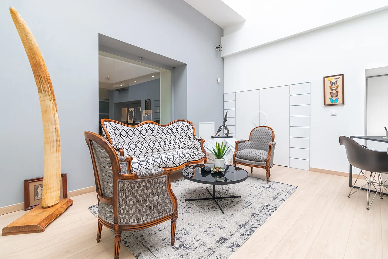 OZLA - Projet d'architecture d'intérieur, décoration d'un loft à Clermont-ferrand par Stéphanie Auzat, architecte d'intérieur, décoratrice et gestion des achats de mobilier et installation à Issoire proche Clermont-Ferrand