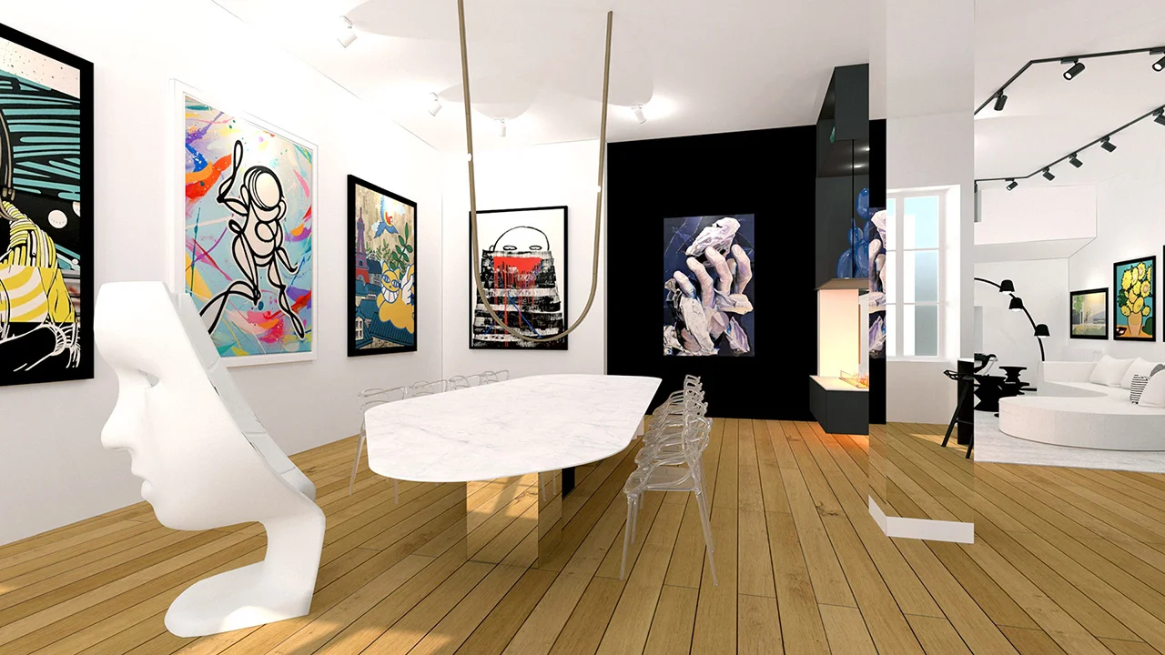 OZLA - Projet d'architecture d'intérieur, décoration d'un loft à issoire par Stéphanie Auzat, architecte d'intérieur, décoratrice et gestion des achats de mobilier et installation à Issoire proche Clermont-Ferrand