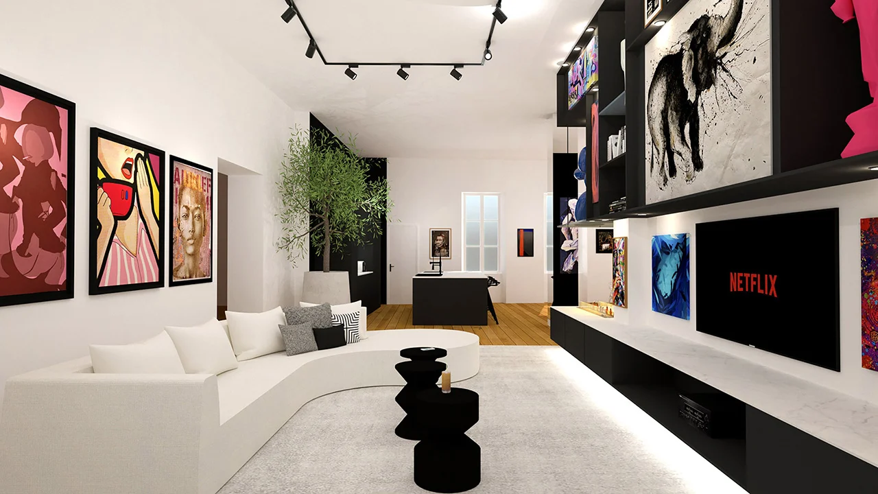 OZLA - Projet d'architecture d'intérieur, décoration d'un loft à issoire par Stéphanie Auzat, architecte d'intérieur, décoratrice et gestion des achats de mobilier et installation à Issoire proche Clermont-Ferrand