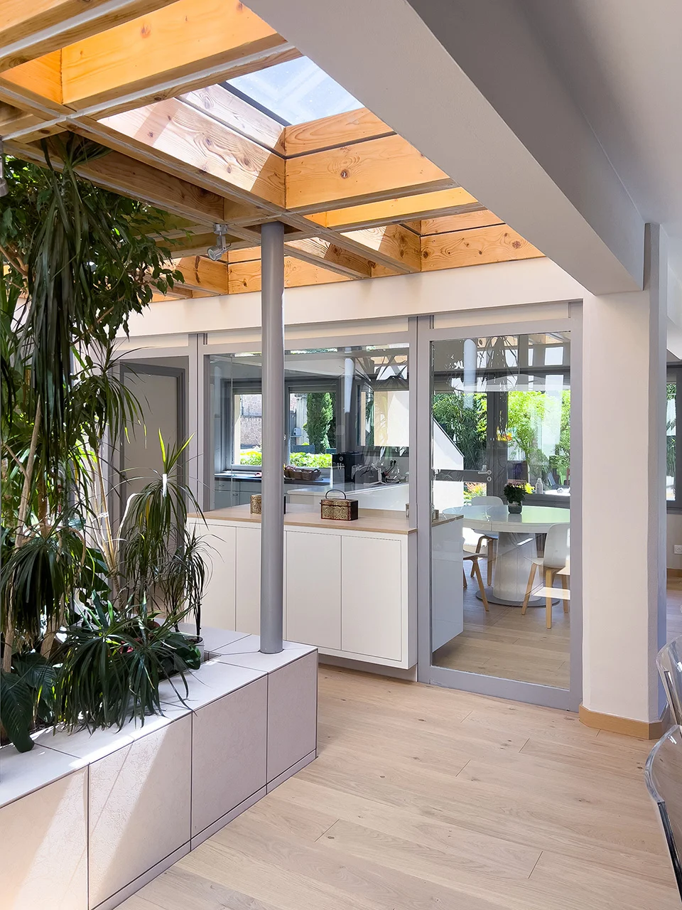 OZLA - Projet d'architecture d'intérieur, décoration d'une maison d'architecte à Lempdes-sur-Allagnon par Stéphanie Auzat, architecte d'intérieur, décoratrice et gestion des achats de mobilier et installation à Issoire proche Clermont-Ferrand